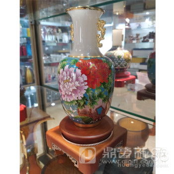 【合肥礼品合肥工艺品合肥景泰蓝瓷器桌面摆件现货订购】-